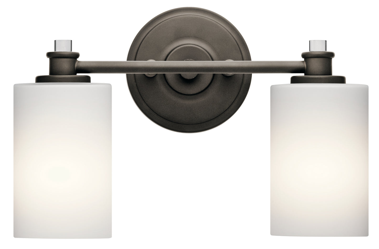 Joelson Two Light Bath in Olde Bronze