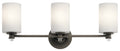 Joelson Three Light Bath in Olde Bronze