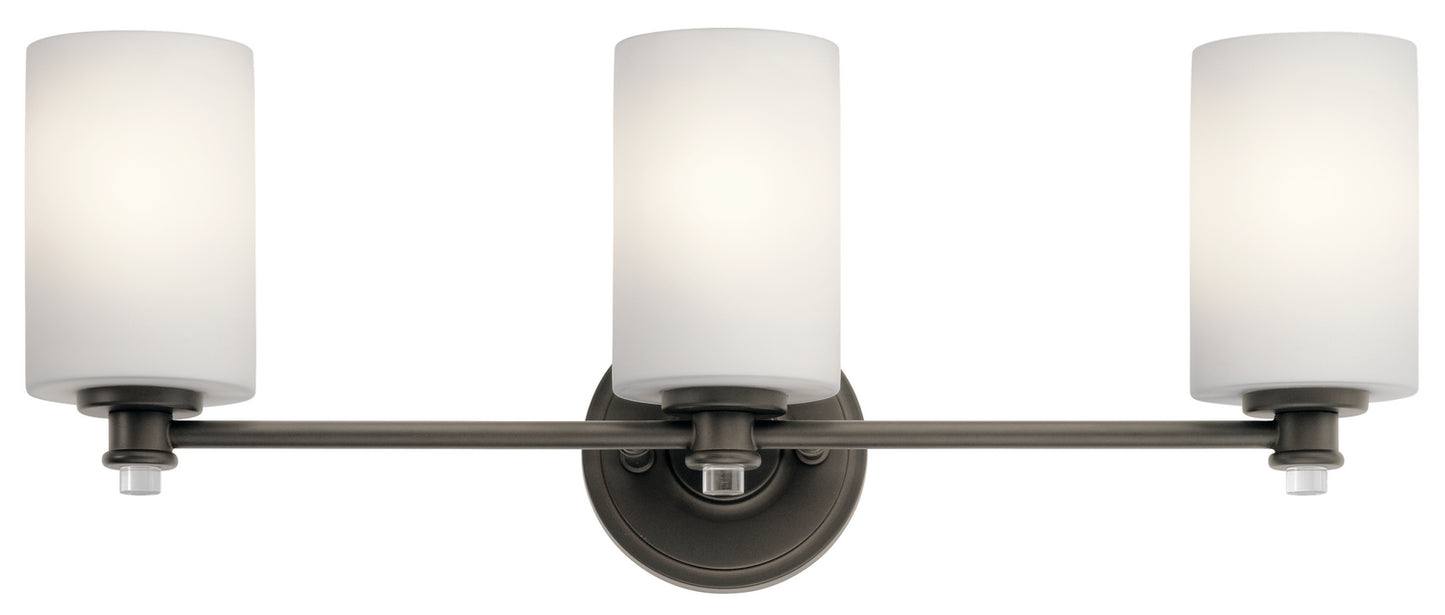 Joelson Three Light Bath in Olde Bronze