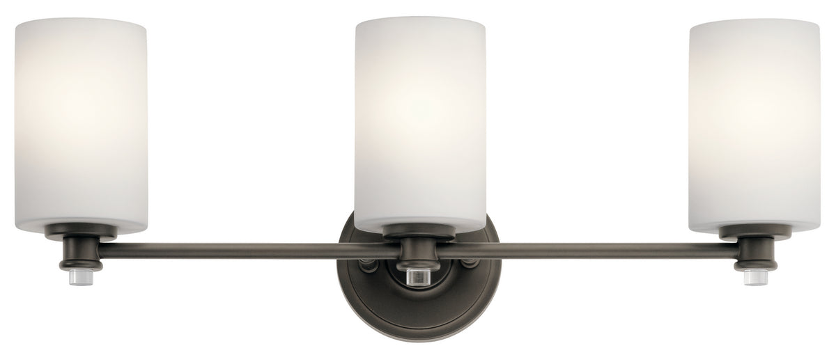 Joelson Three Light Bath in Olde Bronze
