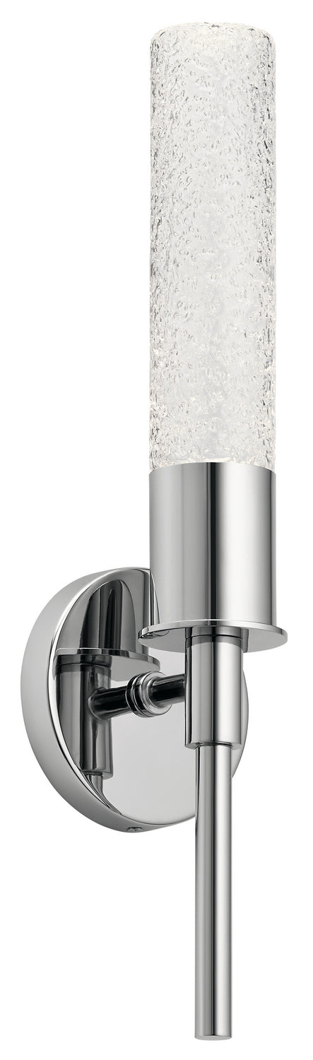 Glacial LED Wall Sconce in Chrome
