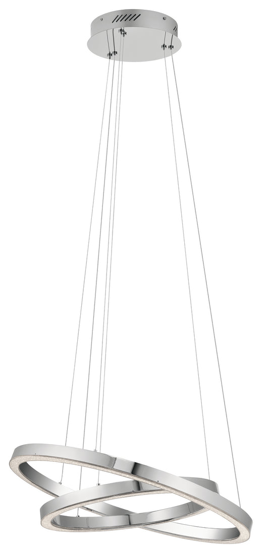 Opus LED Chandelier in Chrome