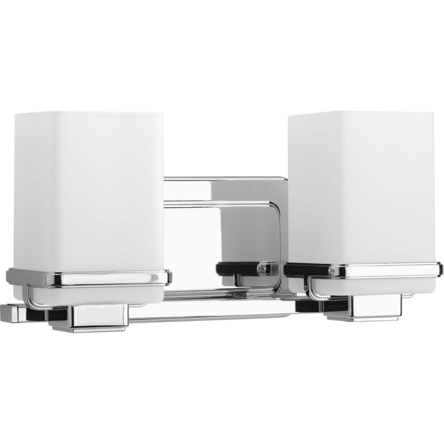 Metric Two Light Bath in Polished Chrome