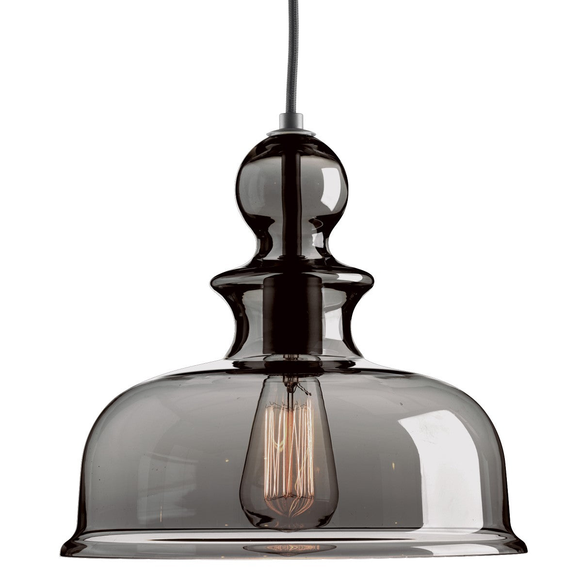 Progress Lighting - P5332-143 - One Light Pendant - Staunton - Graphite