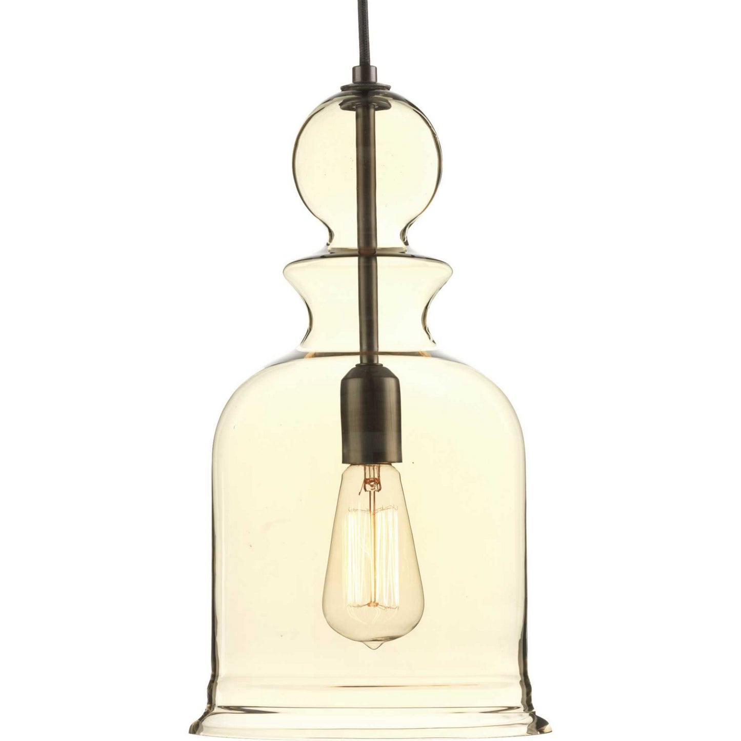 Staunton One Light Pendant in Antique Bronze