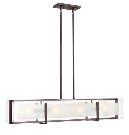 Latitude LED Pendant in Oil Rubbed Bronze