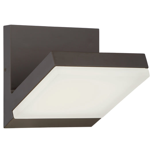 Angle LED Outdoor Lantern in Oil Rubbed Bronze