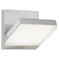 Angle LED Outdoor Lantern in Silver Dust