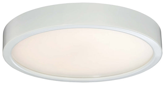 Flush Mount LED Puck Light in White