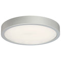 Flush Mount LED Puck Light in Silver
