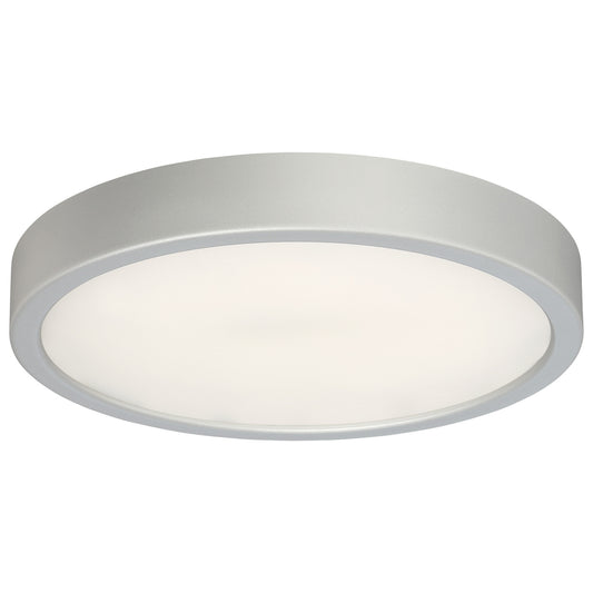 Flush Mount LED Puck Light in Silver