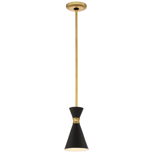 Conic One Light Mini Pendant in Honey Gold