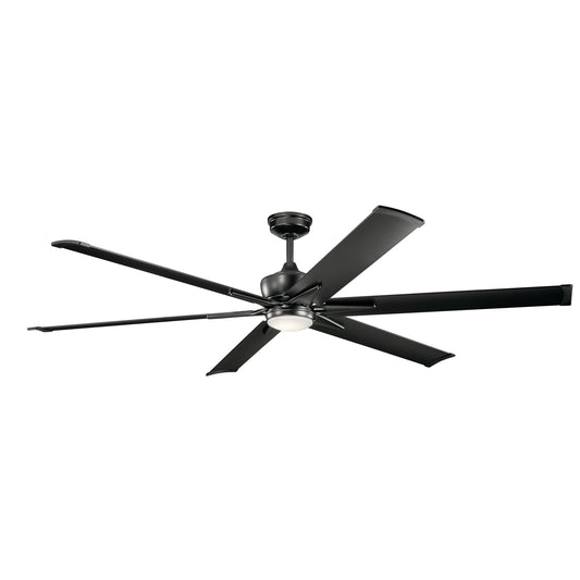 Szeplo Patio 80"Ceiling Fan in Satin Black
