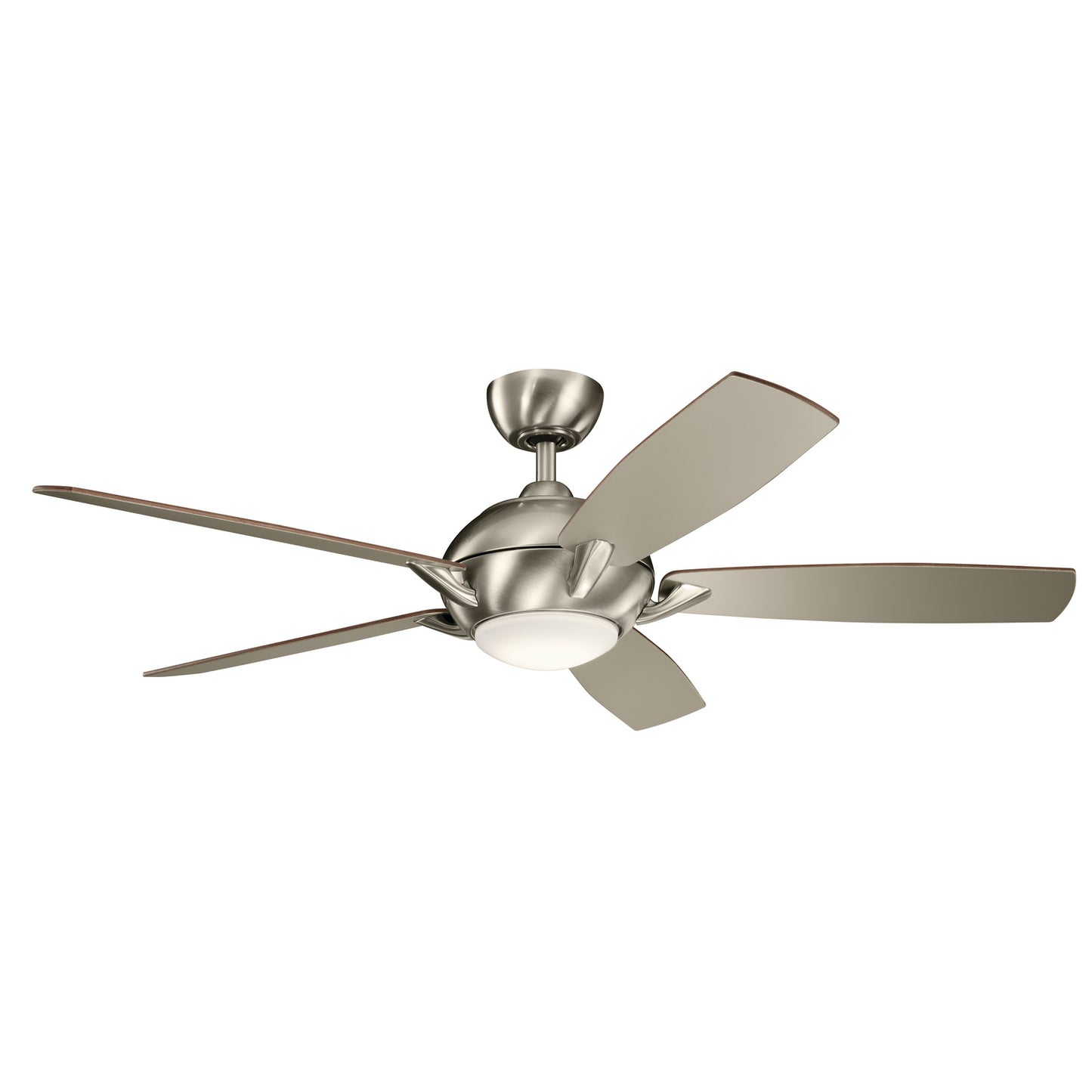 Geno 54"Ceiling Fan in Brushed Stainless Steel