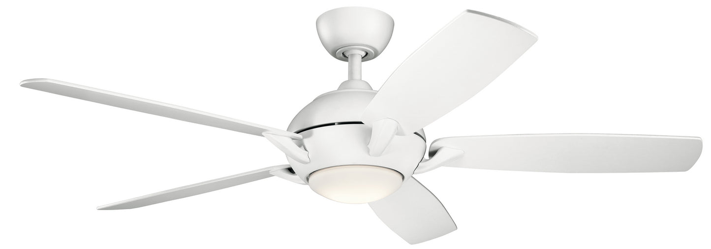 Geno 54"Ceiling Fan in Matte White