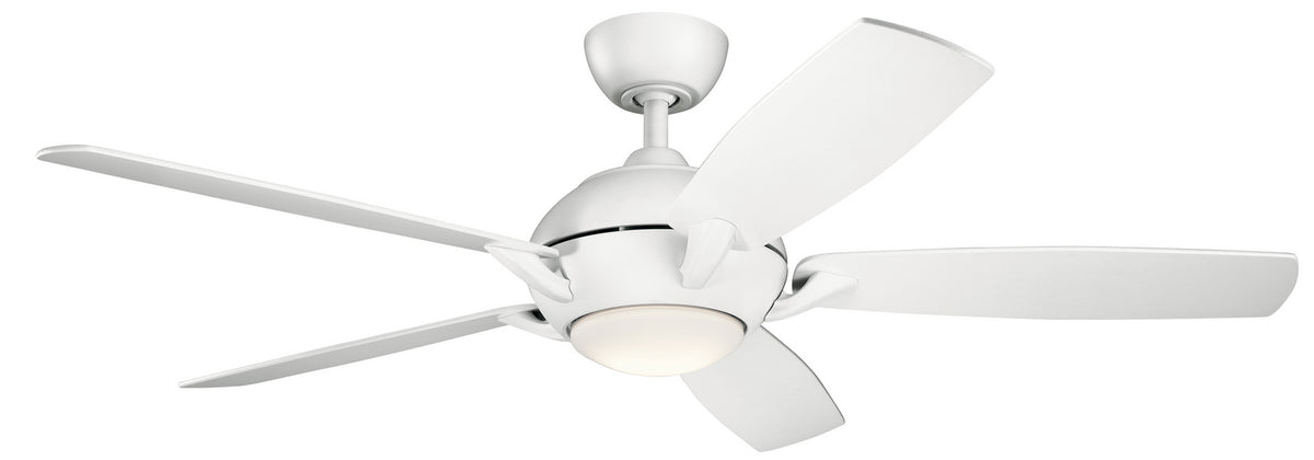 Geno 54"Ceiling Fan in Matte White