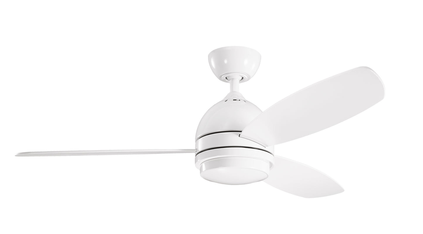 Vassar 52"Ceiling Fan in White