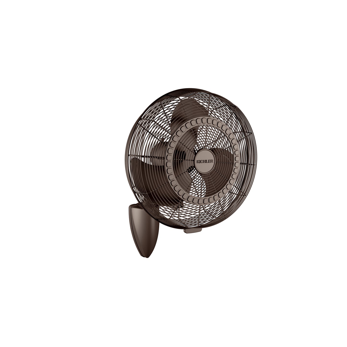 Pola 18"Wall Fan in Satin Natural Bronze