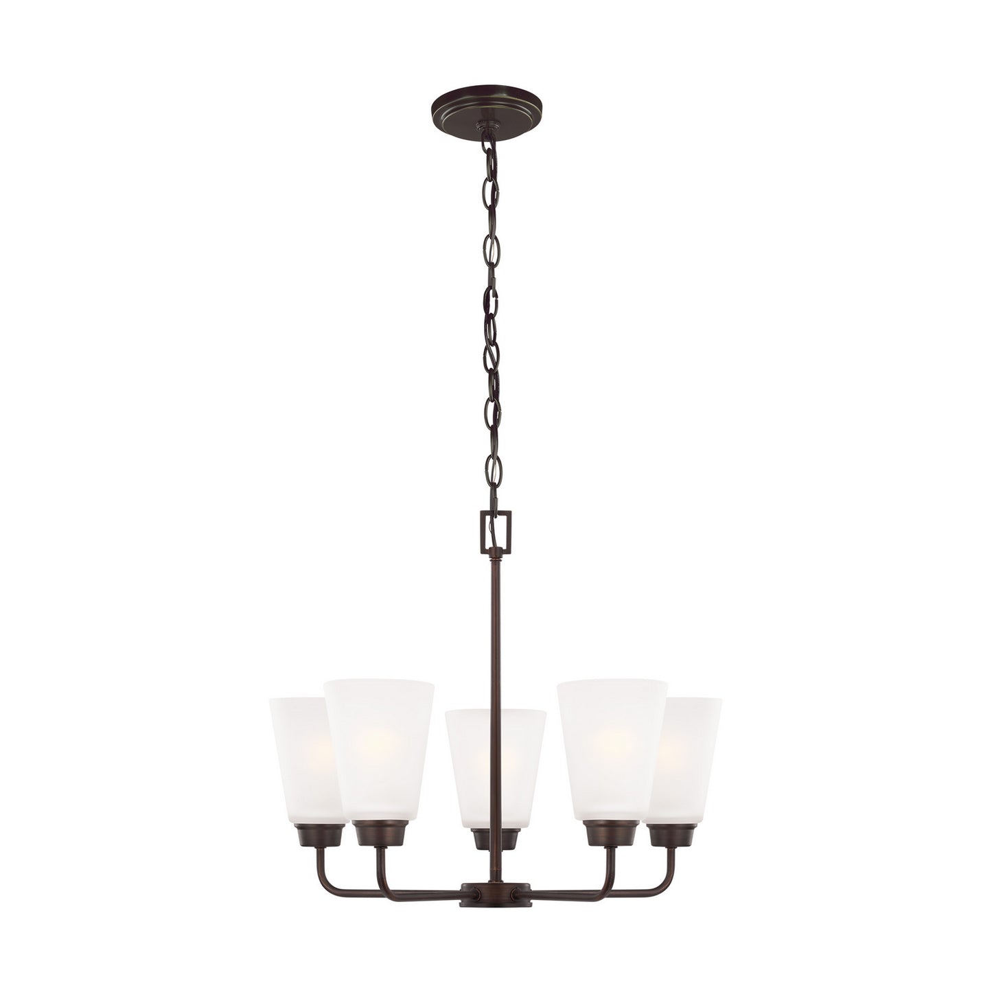 Kerrville Five Light Chandelier in Bronze