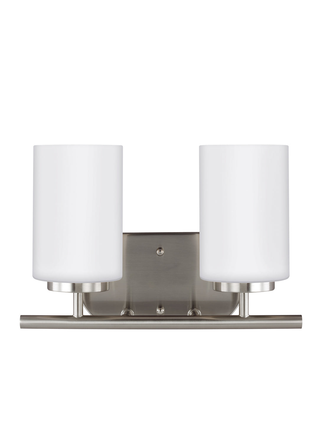 Oslo Two Light Wall / Bath in Brushed Nickel