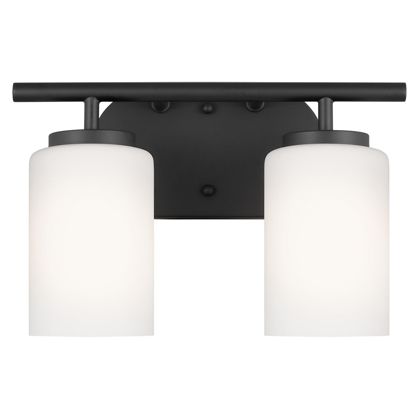 Oslo Two Light Wall / Bath in Midnight Black