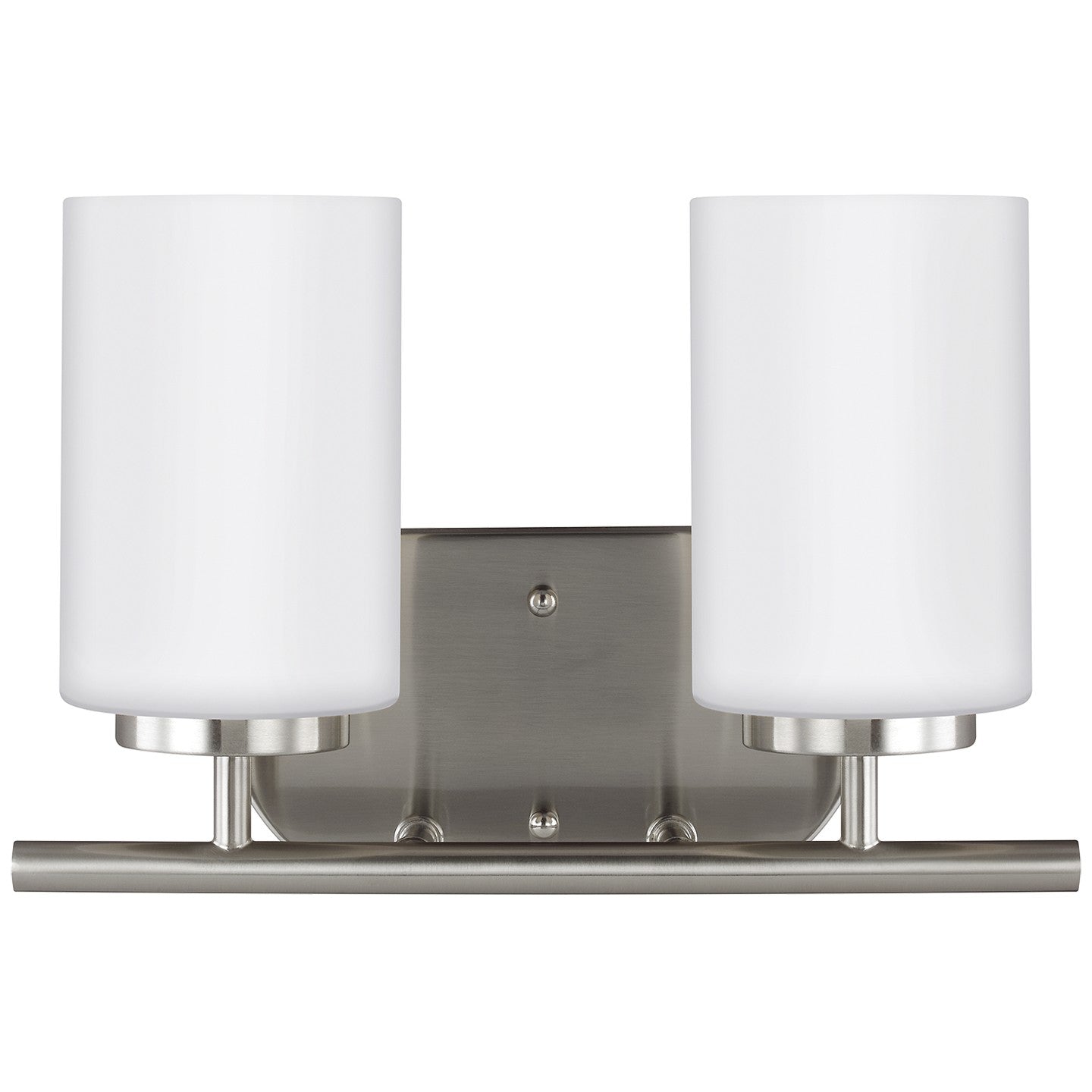 Oslo Two Light Wall / Bath in Brushed Nickel