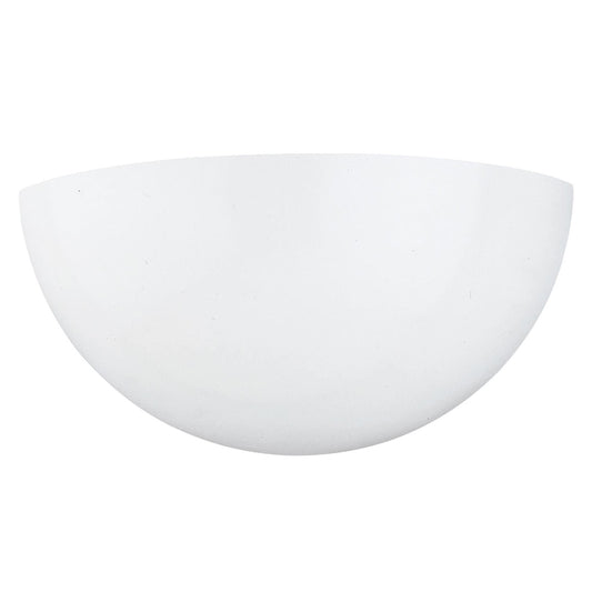 Edla One Light Wall / Bath Sconce in White