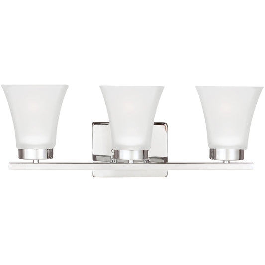 Generation Lighting - 4411603EN3-05 - Three Light Wall / Bath - Bayfield - Chrome