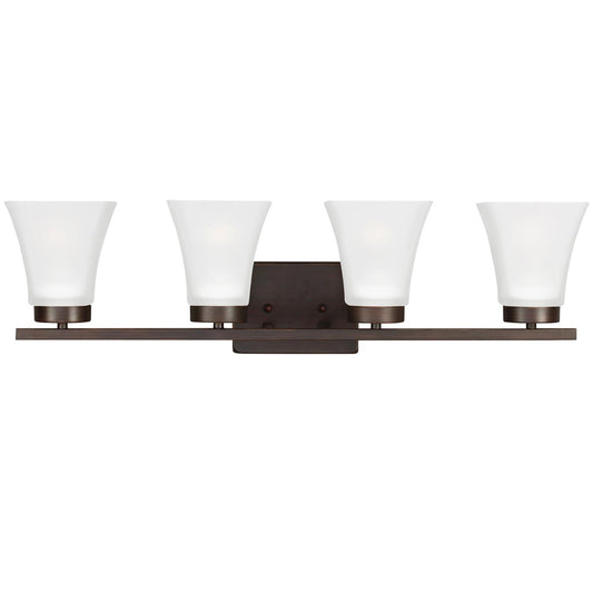 Generation Lighting - 4411604EN3-710 - Four Light Wall / Bath - Bayfield - Bronze