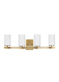 Generation Lighting - 4424604-848 - Four Light Wall / Bath - Alturas - Satin Brass