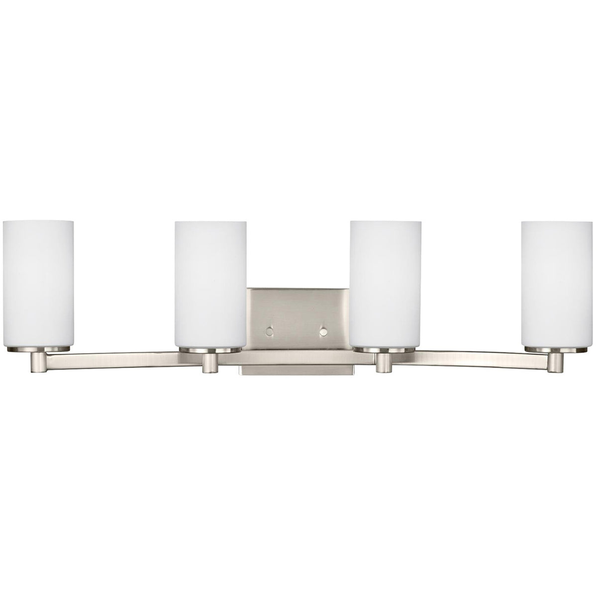 Generation Lighting - 4439104EN3-962 - Four Light Wall / Bath - Hettinger - Brushed Nickel