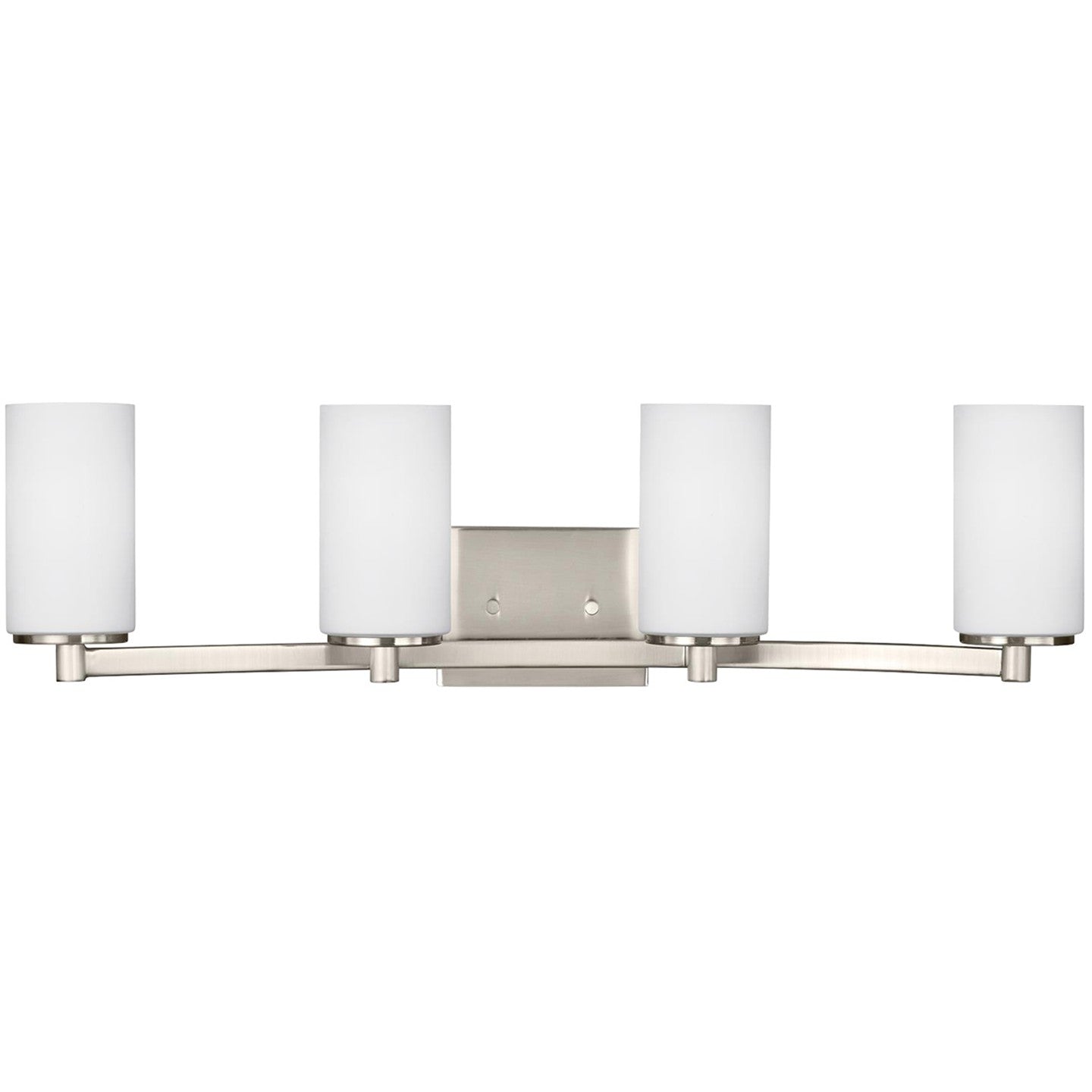 Hettinger Four Light Wall / Bath in Brushed Nickel