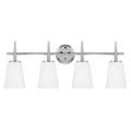 Generation Lighting - 4440404EN3-05 - Four Light Wall / Bath - Driscoll - Chrome