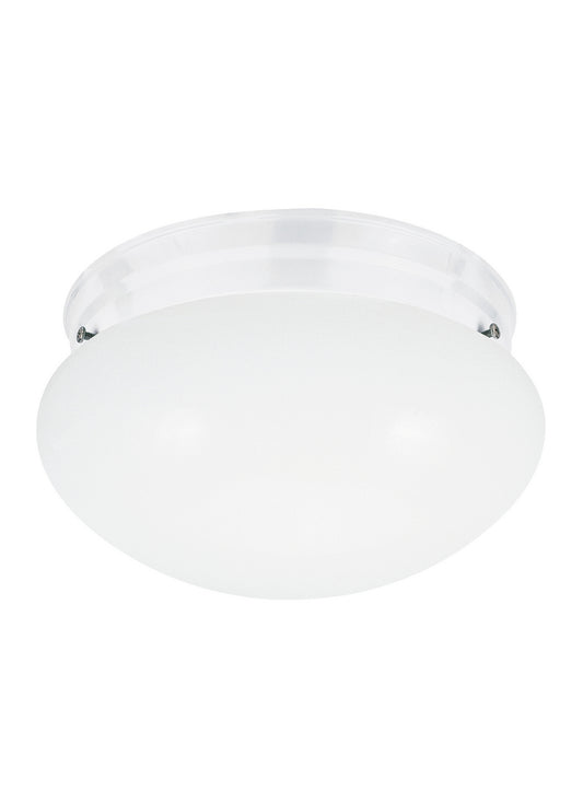 Generation Lighting - 5326EN3-15 - One Light Flush Mount - Webster - White