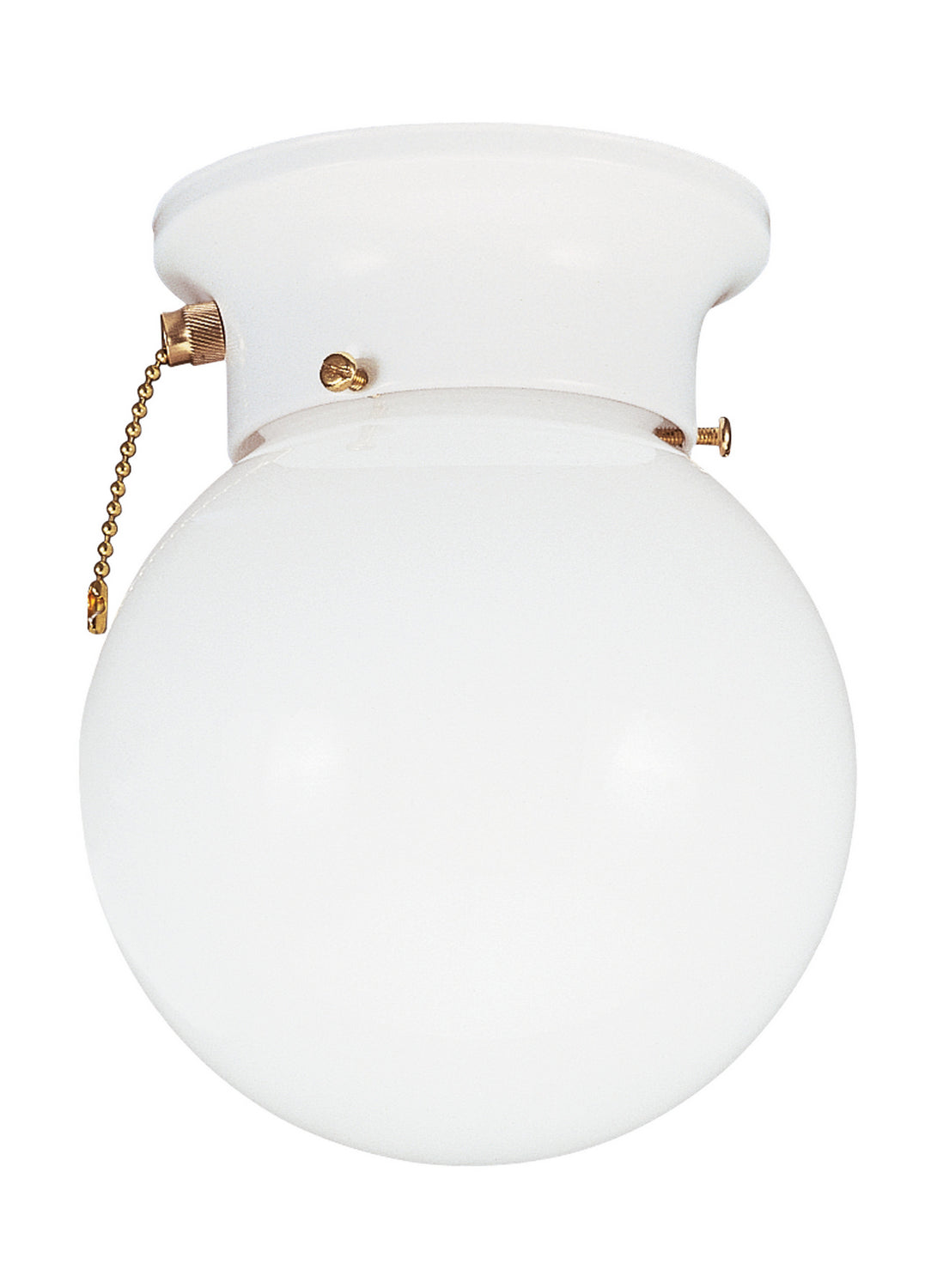 Generation Lighting - 5367PCEN3-15 - One Light Flush Mount - Tomkin - White