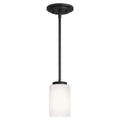 Generation Lighting - 61160EN3-112 - One Light Mini-Pendant - Oslo - Midnight Black