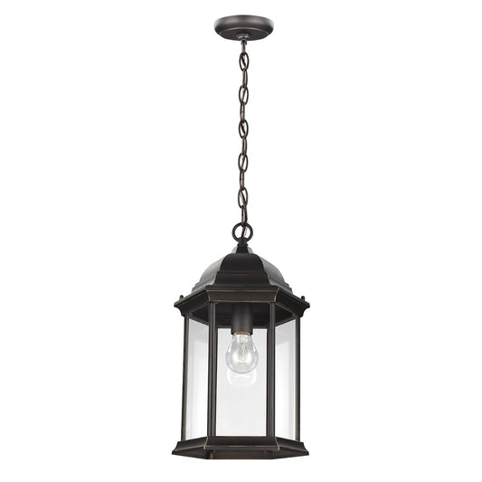 Generation Lighting - 6238701-71 - One Light Outdoor Pendant - Sevier - Antique Bronze