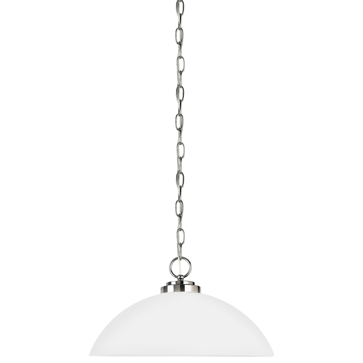 Oslo One Light Pendant in Chrome