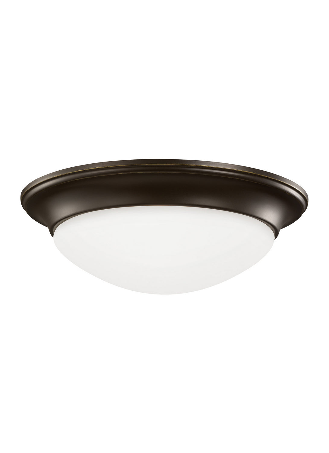Nash Two Light Flush Mount in Bronze