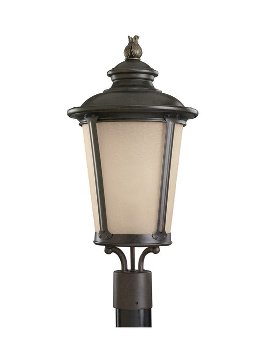 Generation Lighting - 82240EN3-780 - One Light Outdoor Post Lantern - Cape May - Burled Iron