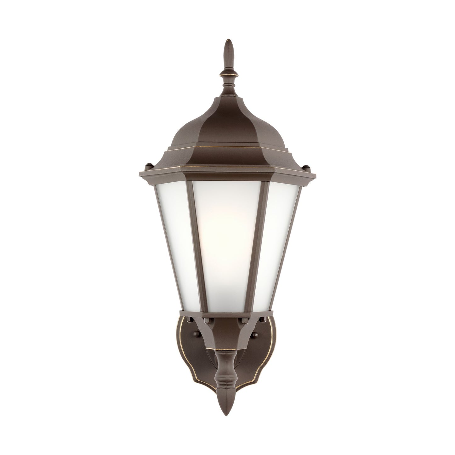 Bakersville One Light Outdoor Wall Lantern in Antique Bronze