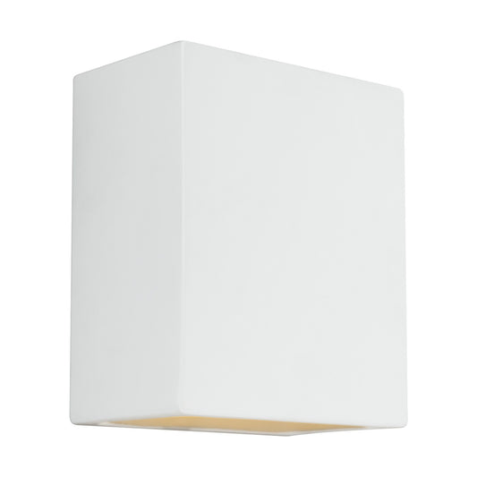 Generation Lighting - 8304801-714 - One Light Outdoor Wall Lantern - Paintable Ceramic Sconces - Unfinished Ceramic