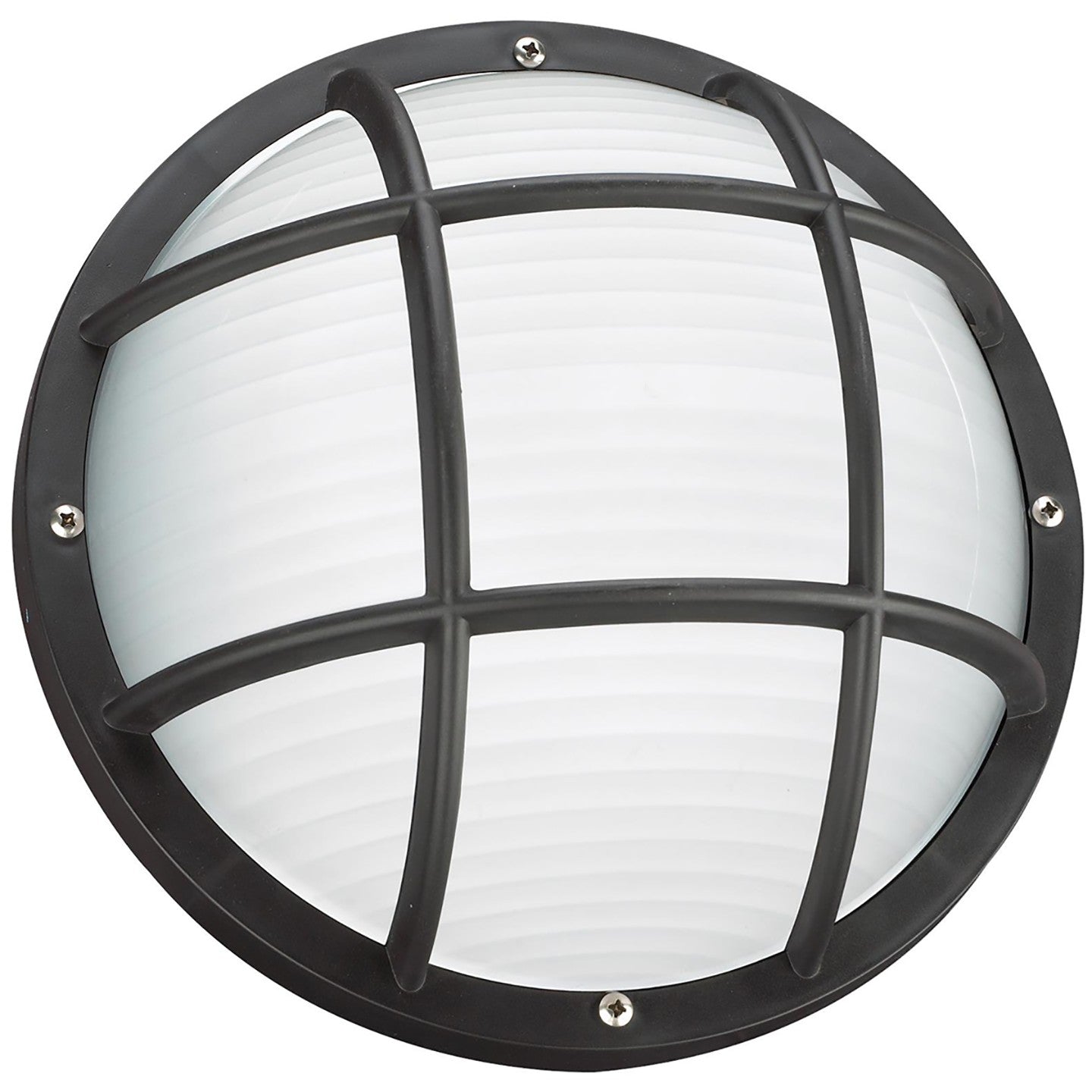 Bayside One Light Outdoor Wall / Ceiling Mount in Black