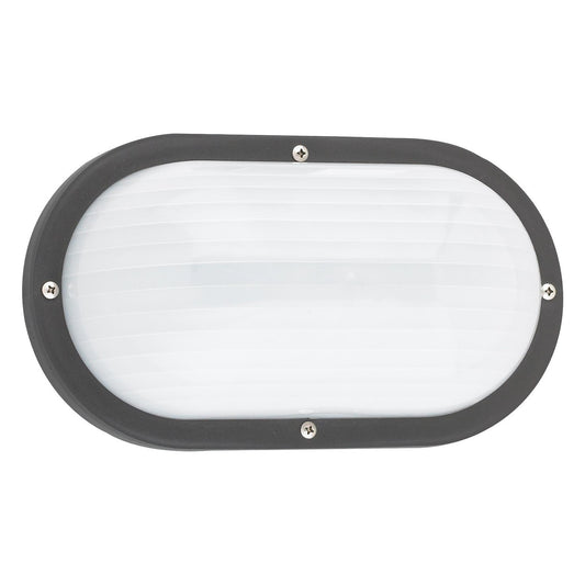 Bayside One Light Outdoor Wall Lantern in Black