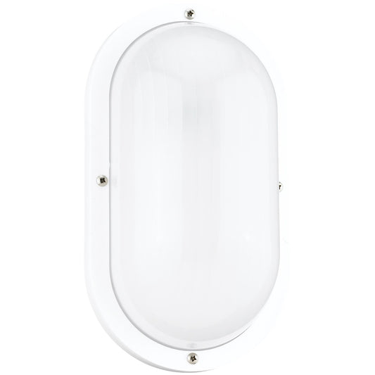 Bayside One Light Outdoor Wall Lantern in White