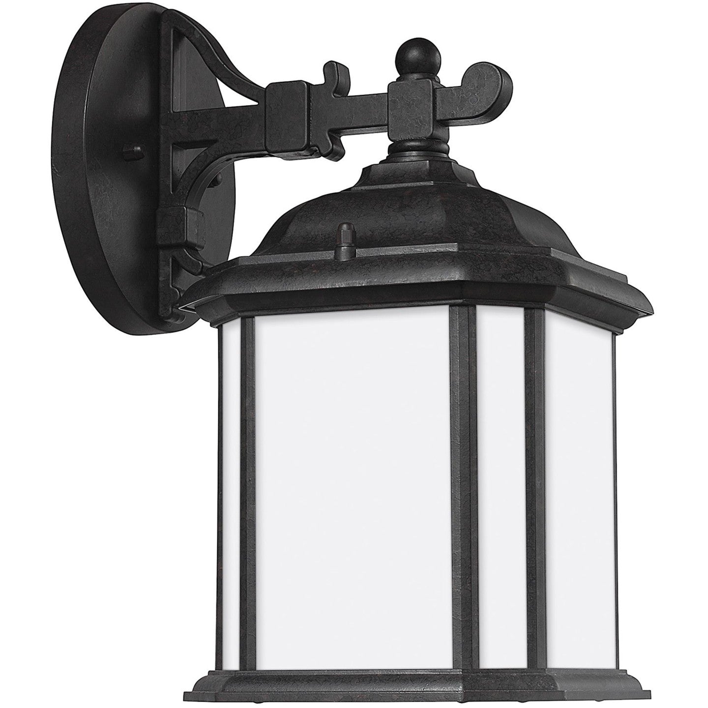 Kent One Light Outdoor Wall Lantern in Oxford Bronze