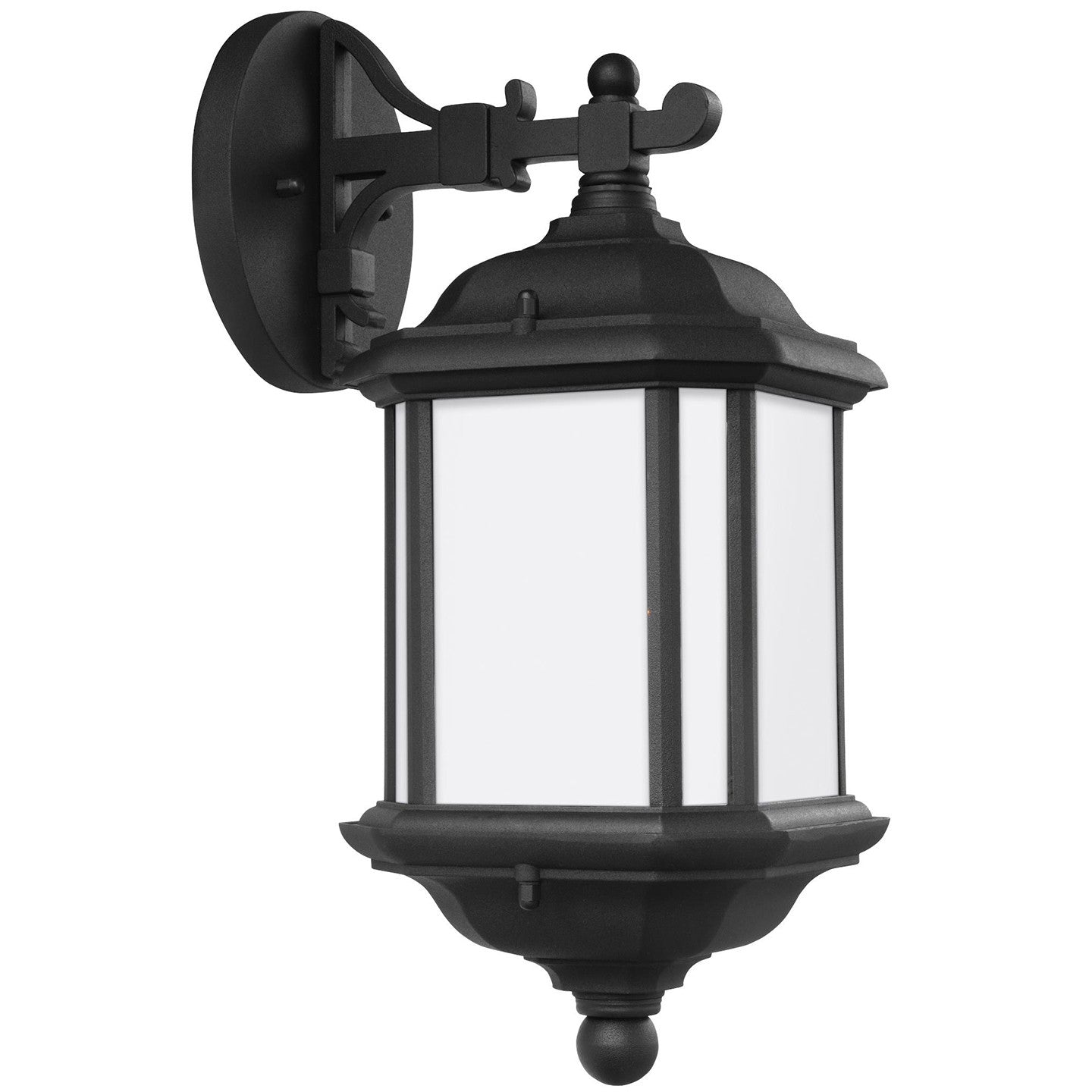 Generation Lighting - 84530EN3-12 - One Light Outdoor Wall Lantern - Kent - Black