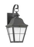 Generation Lighting - 89062EN3-46 - One Light Outdoor Wall Lantern - Chatham - Oxidized Bronze