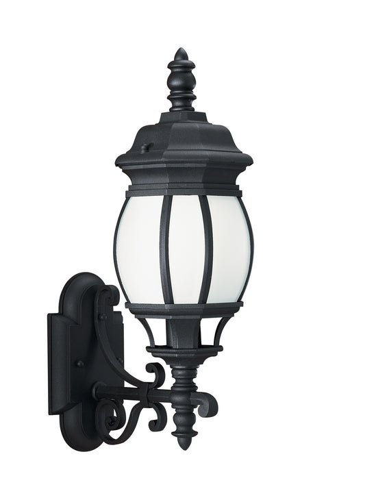 Generation Lighting - 89102-12 - One Light Outdoor Wall Lantern - Wynfield - Black