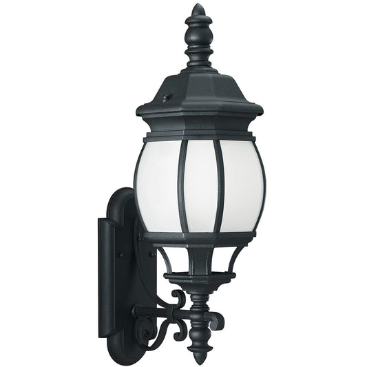 Generation Lighting - 89103EN3-12 - One Light Outdoor Wall Lantern - Wynfield - Black